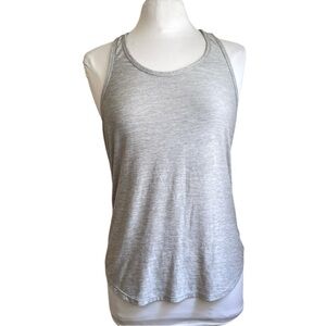 Outdoor Voices Heather Gray Racerback Tank Small